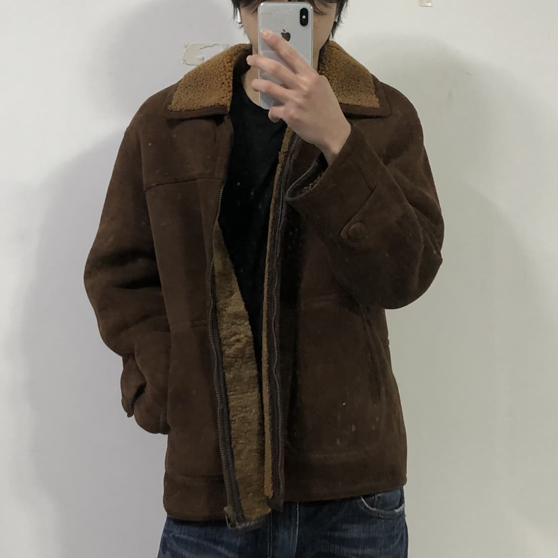 빈티지 양털 무스탕 상품이미지3