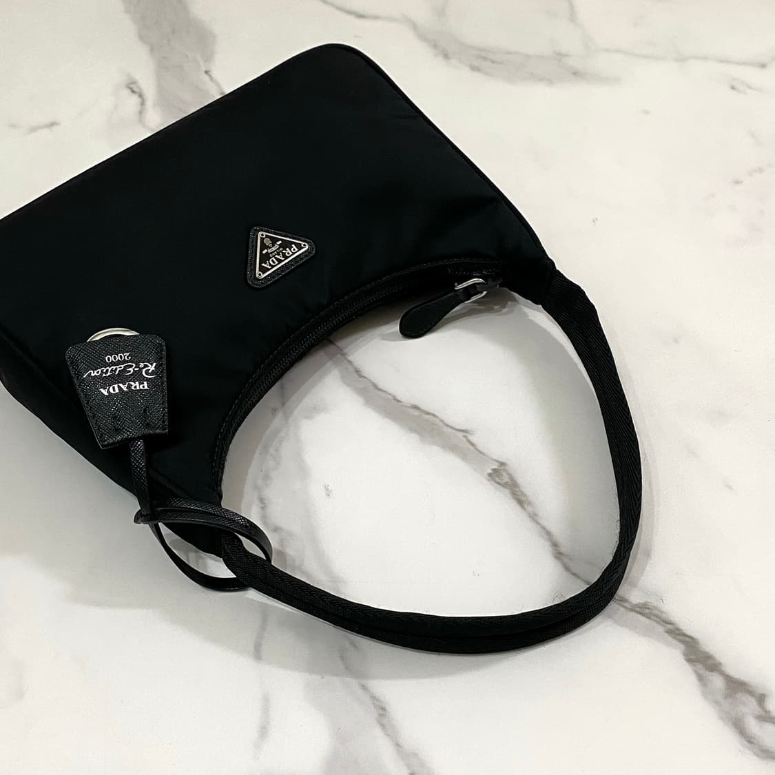 프라다 리에디션 2000 리나일론 테수토 숄더백 블랙 1NE515 상품이미지2