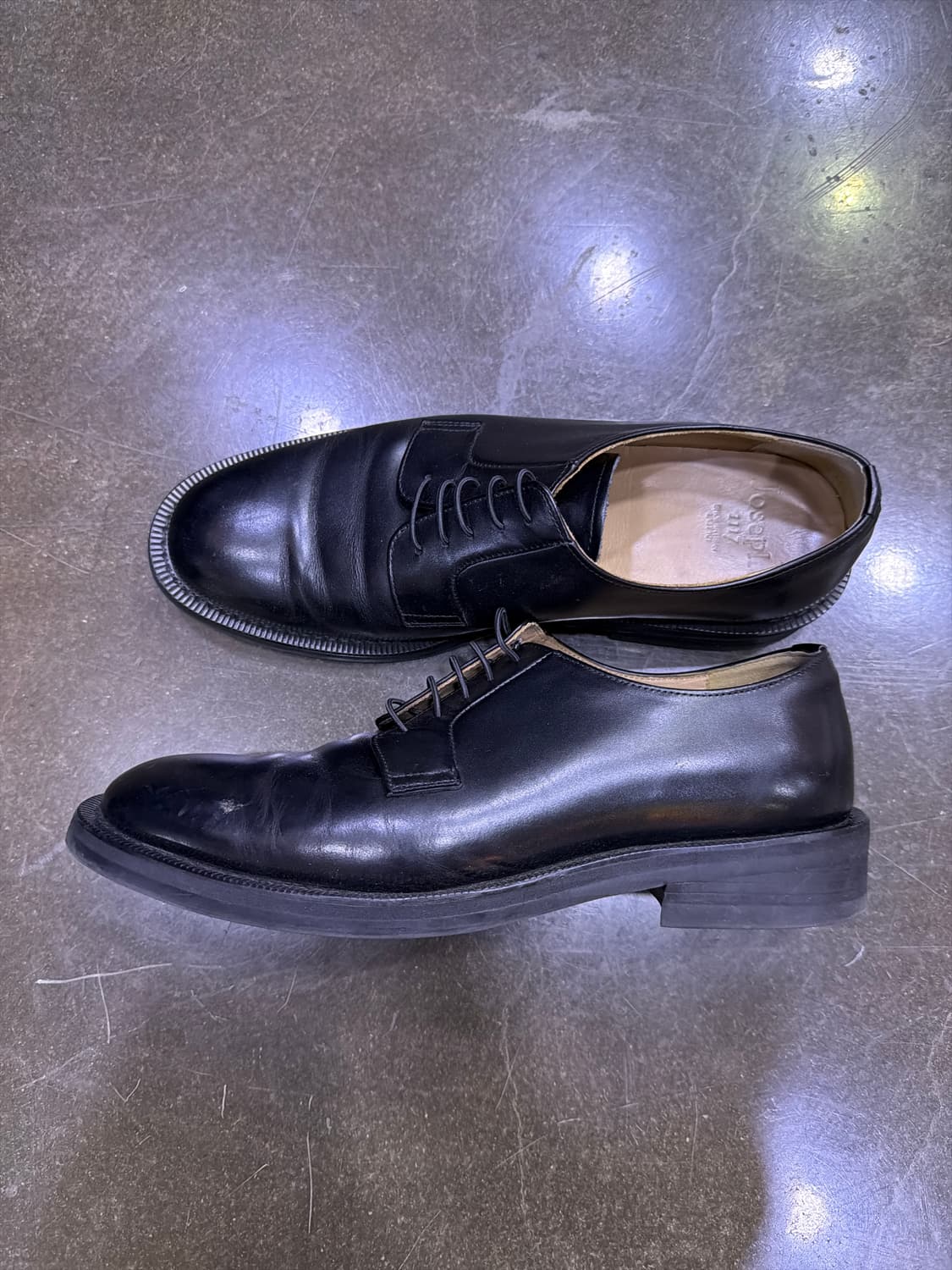 조셉트 에드워드 블랙 더비 슈즈 265 상품이미지6