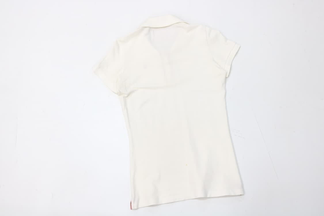 아베크롬비 핑크 무스 자수 카라 반팔티셔츠 (M) 상품이미지7