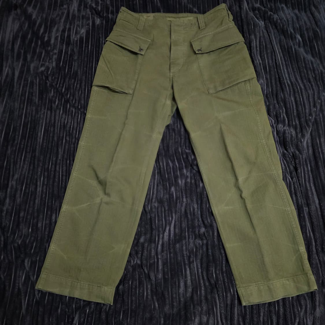 폴로 릴렉스핏 헤링본 카고팬츠 31/32 상품이미지2