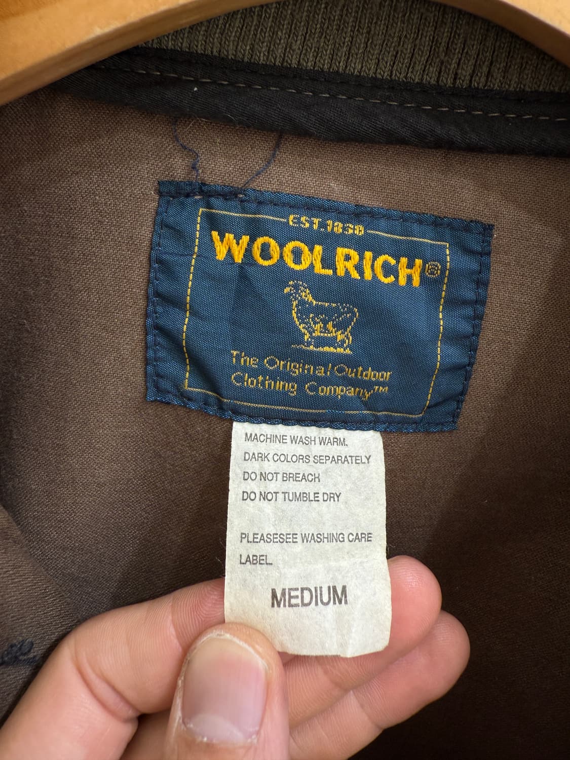 WOOLRICH 브라운 자켓 상품이미지6