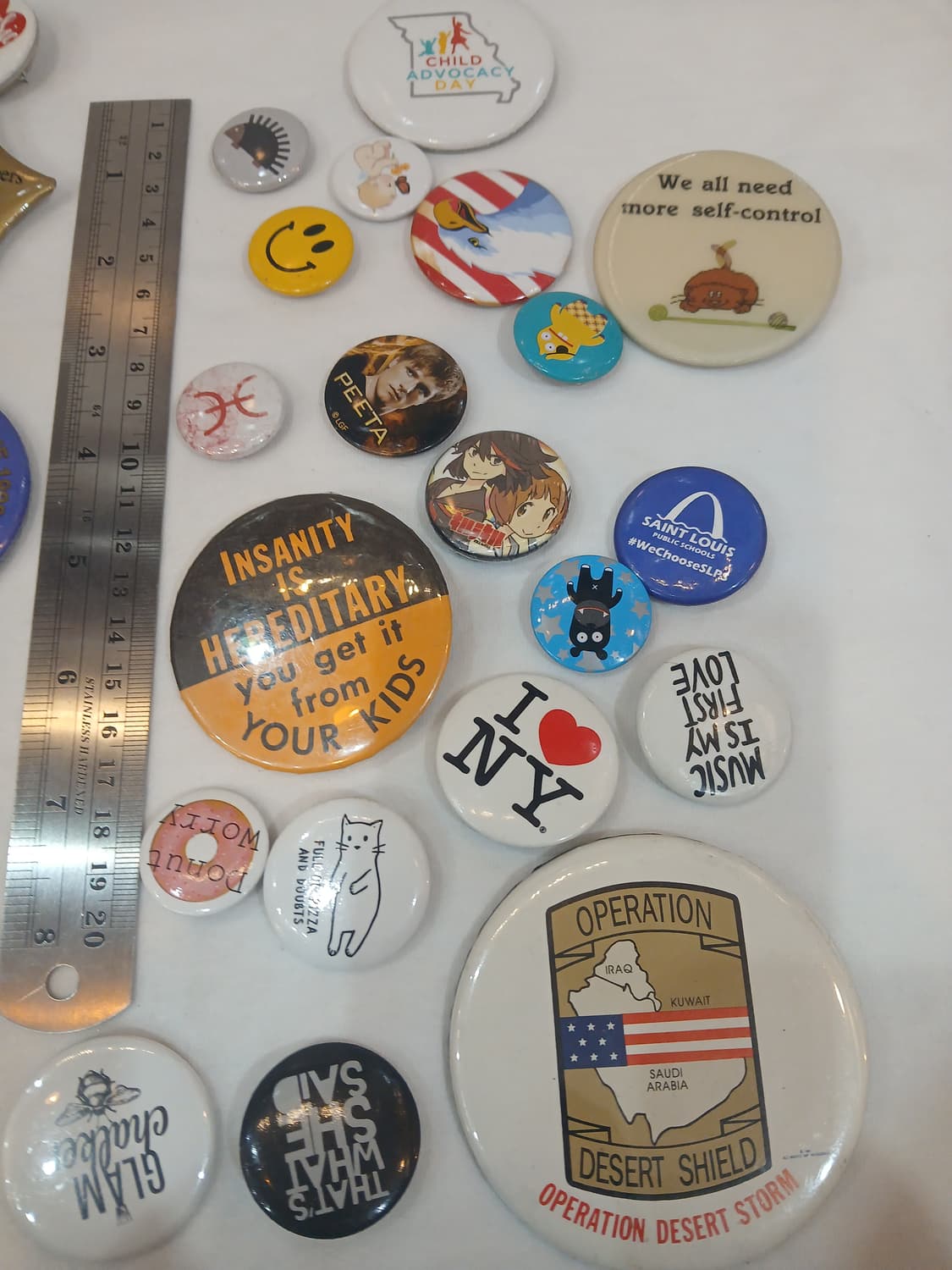 빈티지 틴 뱃지 상품이미지2