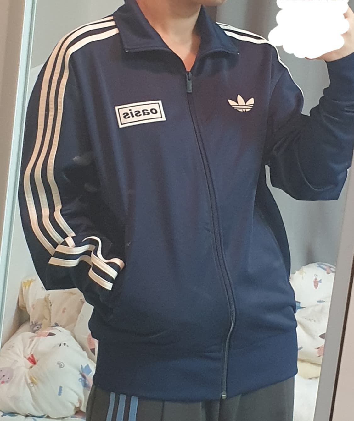 아디다스 오아시스 인디고 져지 트랙탑 상품이미지3