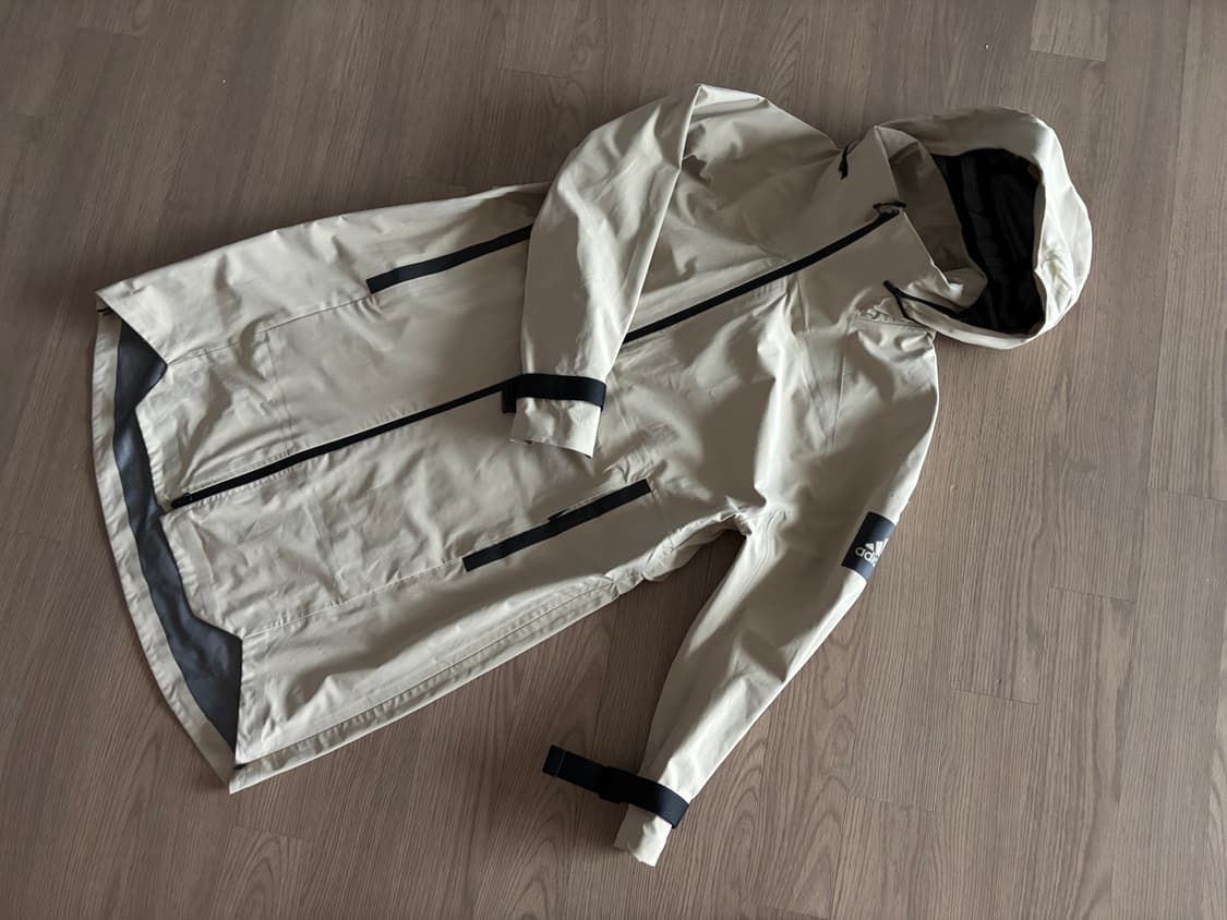 아디다스 마이쉘터 웨더코트 롱 바람막이자켓 여성sm 상품이미지2