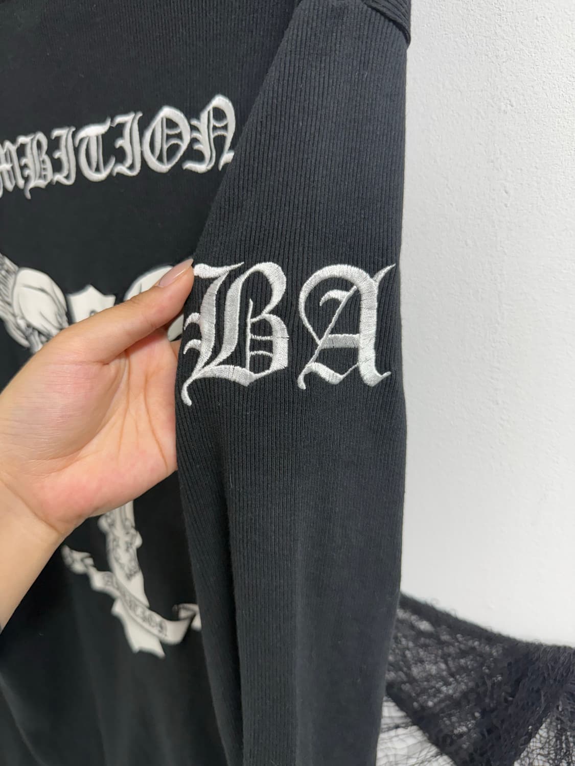 Punk mood patch longsleeve 상품이미지4