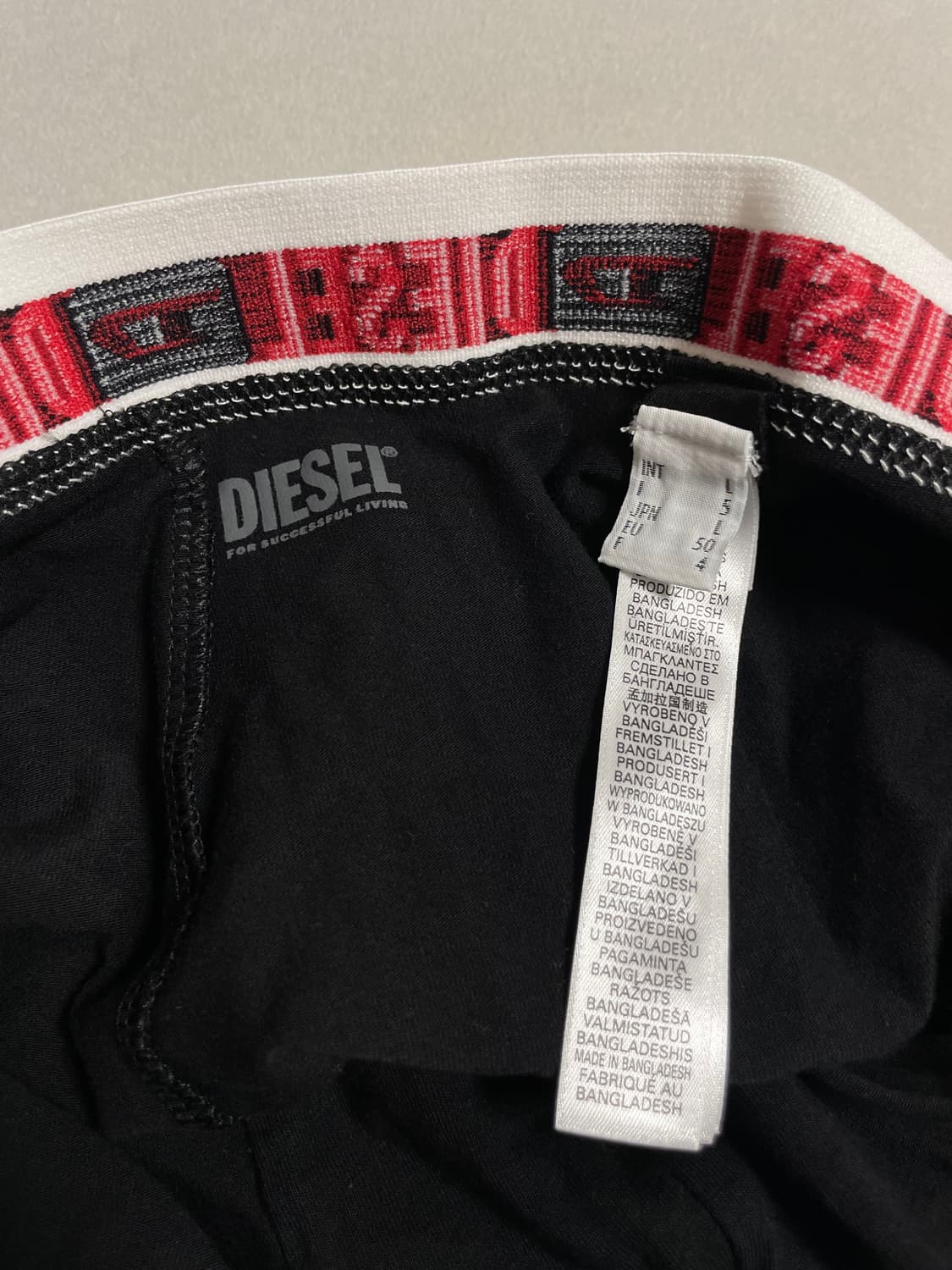 [L] 디젤 숀 사이드 밴드 복서브리프 상품이미지2