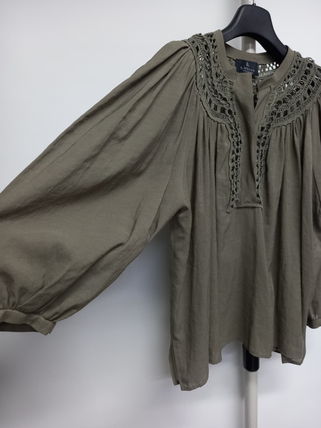 랑방 LANVIN 춘하추 8부9부 블라우스 82 44-77 상품이미지4