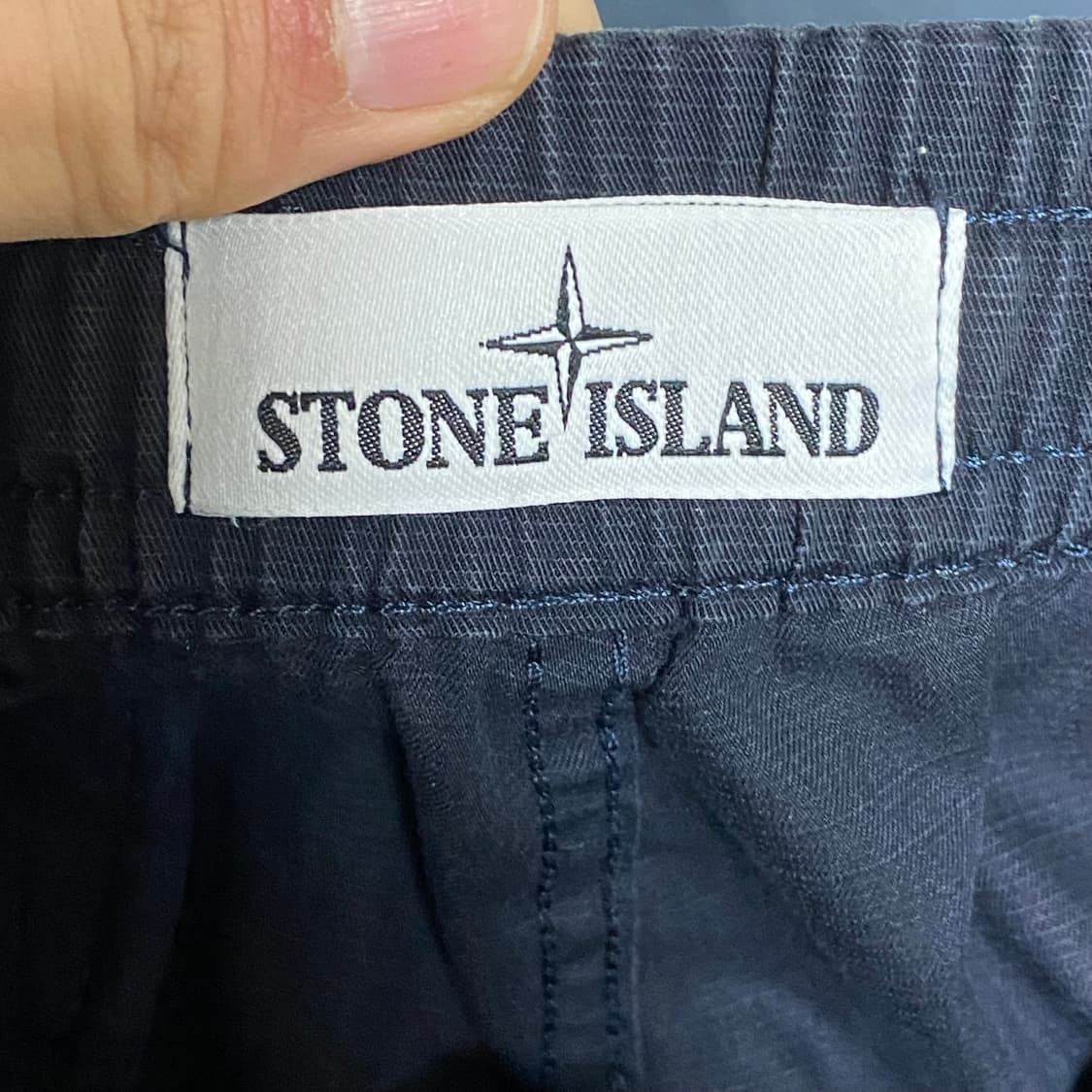 스톤아일랜드 카고반바지 네이비 32 상품이미지5