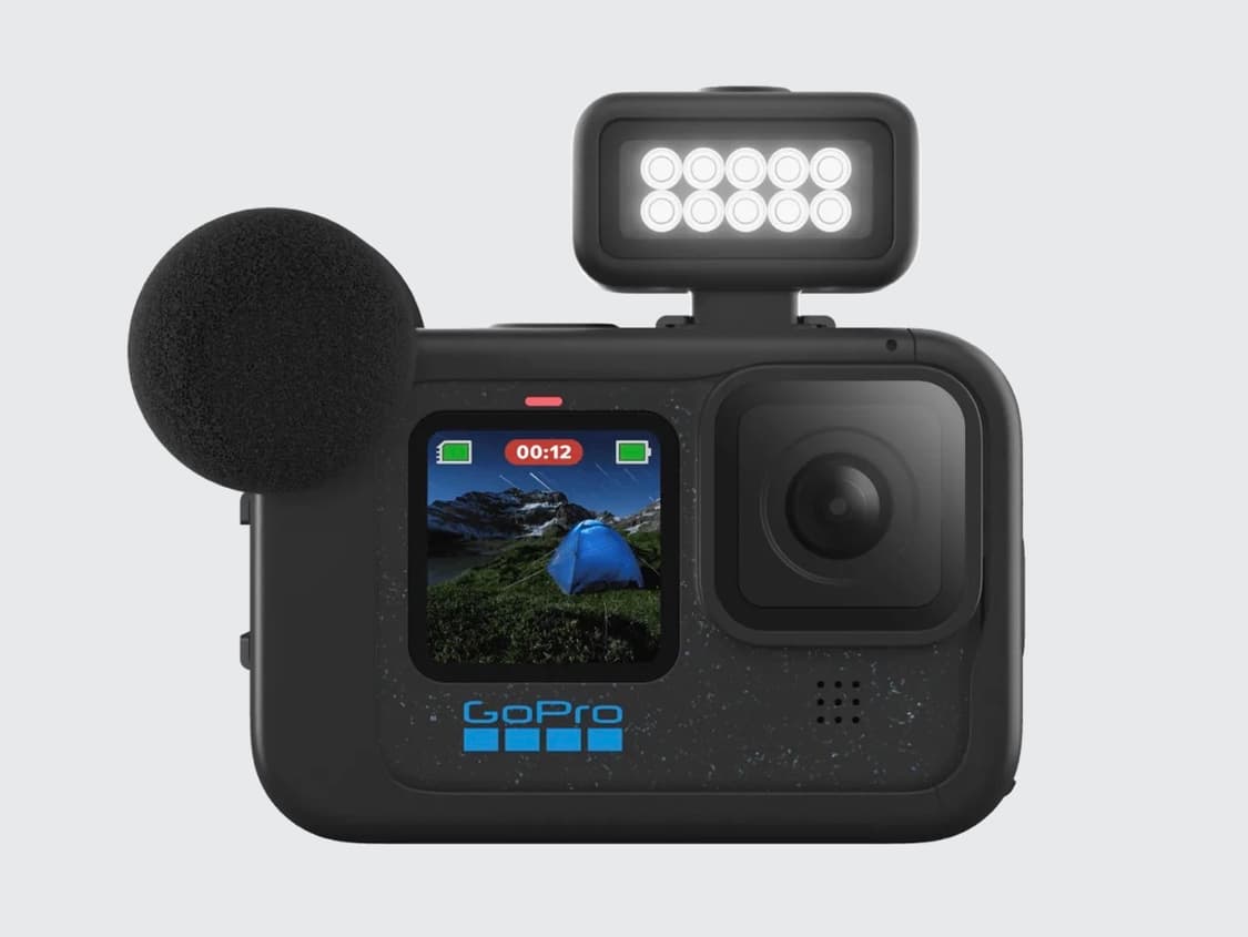고프로12 블랙 + 브이로그 조명 하우징 + 액세서리 상품이미지1