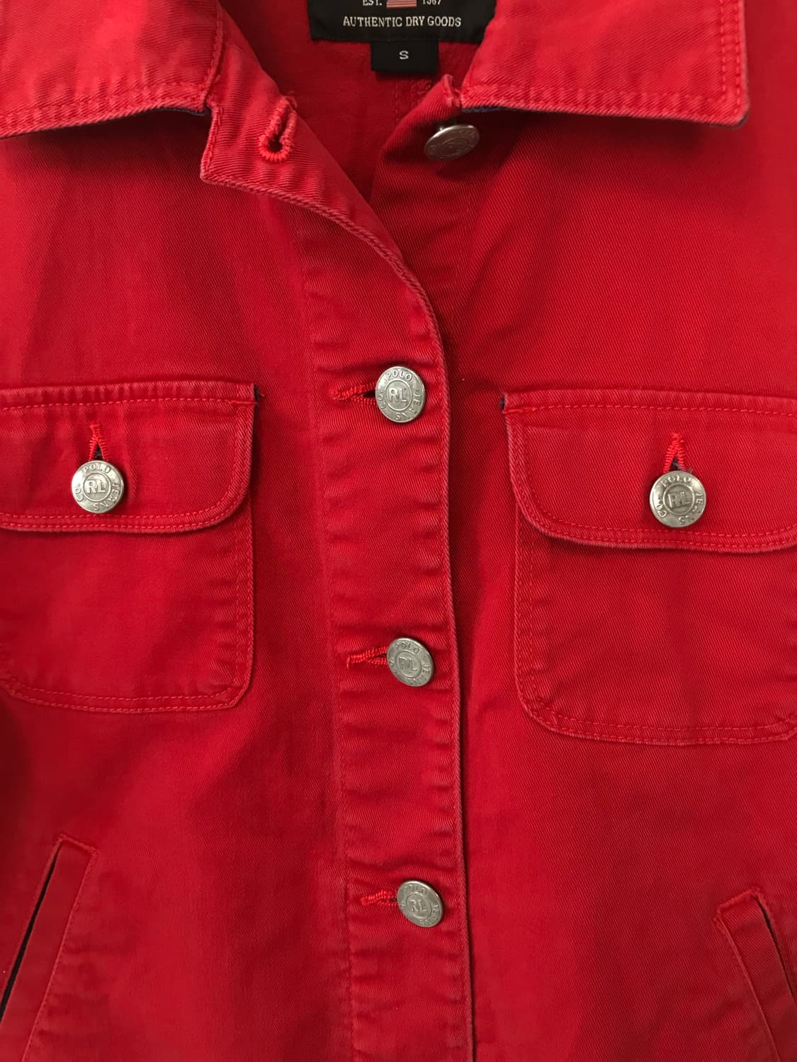 폴로 진스 레드 트러커 자켓 상품이미지5