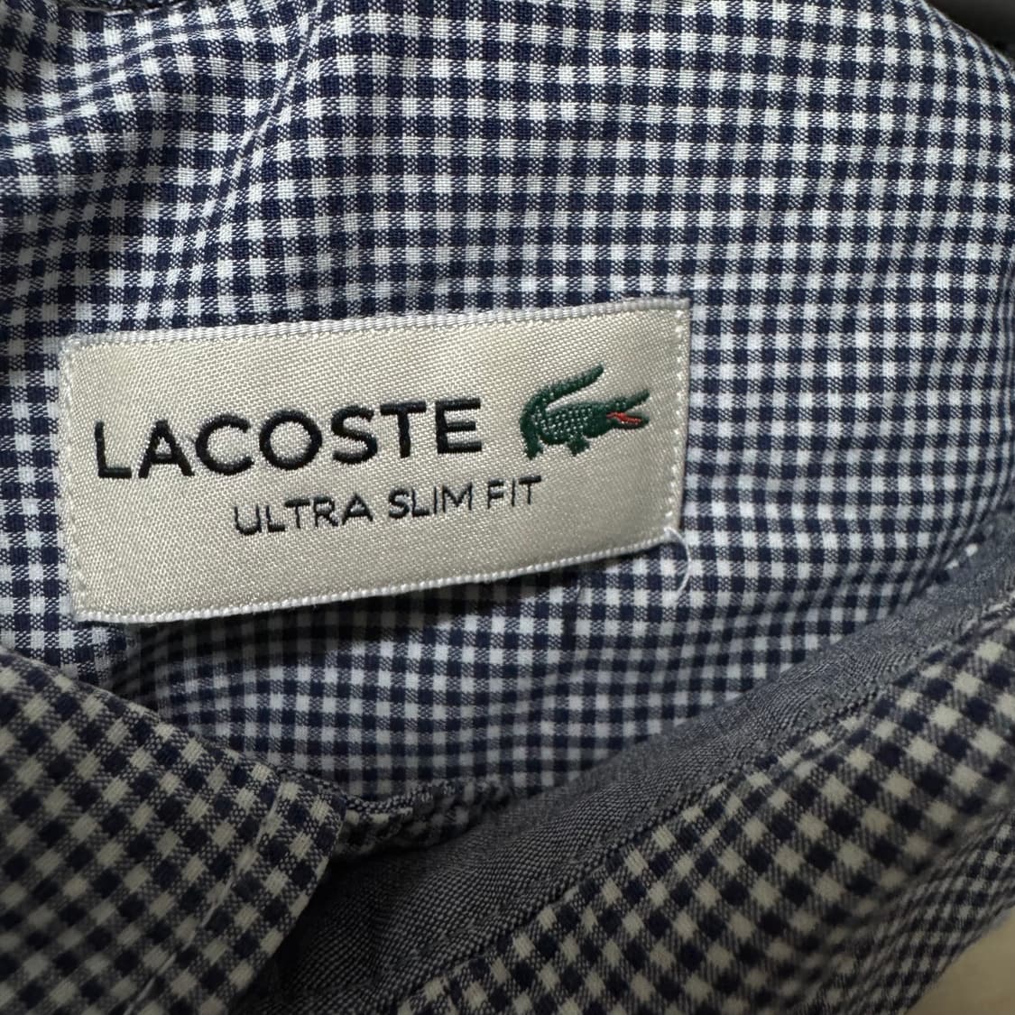 라코스테 체크셔츠 남방 상품이미지5