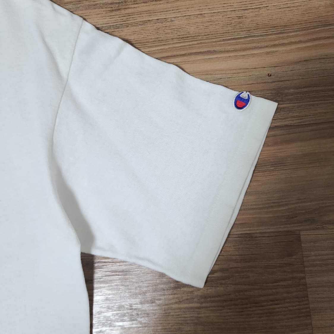 (100) 90s USA 챔피온 빈티지 스펠아웃 반팔 티셔츠 싱글스티치 상품이미지5