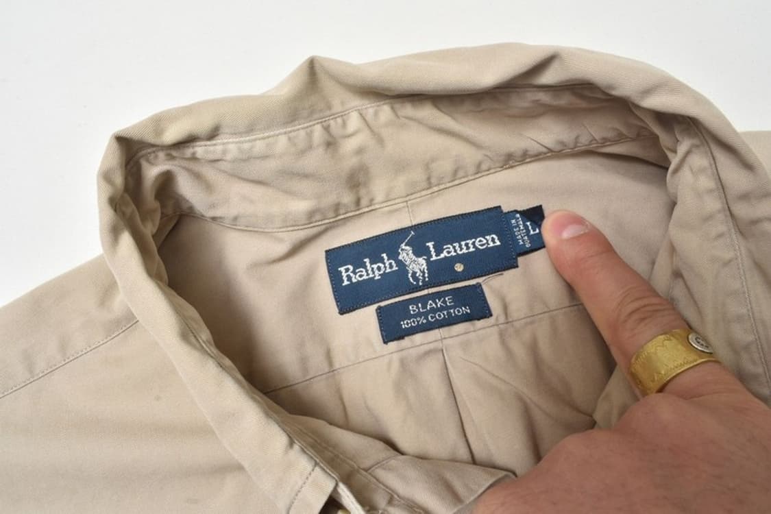 90S 폴로 랄프로렌 블레이크 셔츠 L N1206 상품이미지5