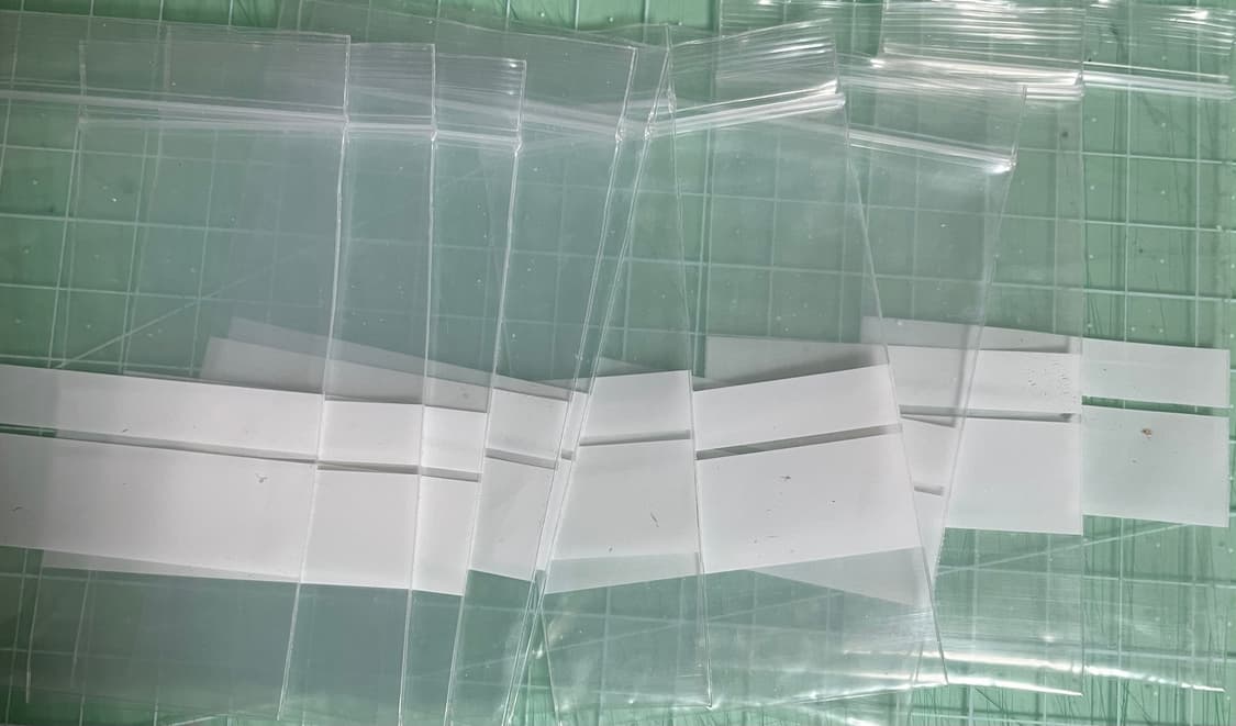 급처분|미니 지퍼백 10장 세트 상품이미지1