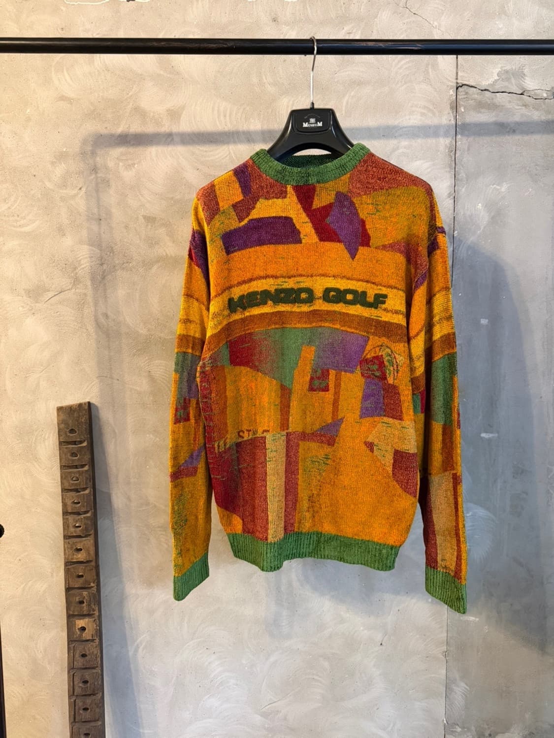 겐조 골프 패턴 니트 100~105 상품이미지1