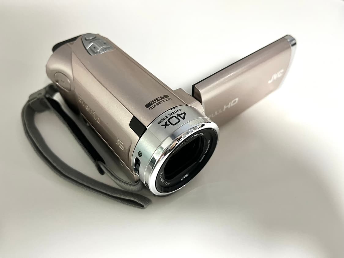 A급/ 카리나 캠코더 / Jvc e180 빈티지 캠코더 로즈골드 상품이미지3