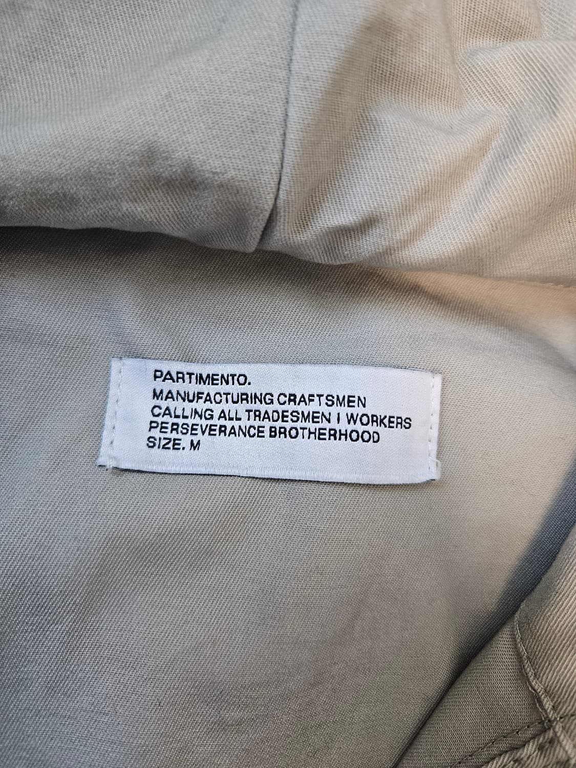 파르티멘토 후드자켓 그레이 M 상품이미지3