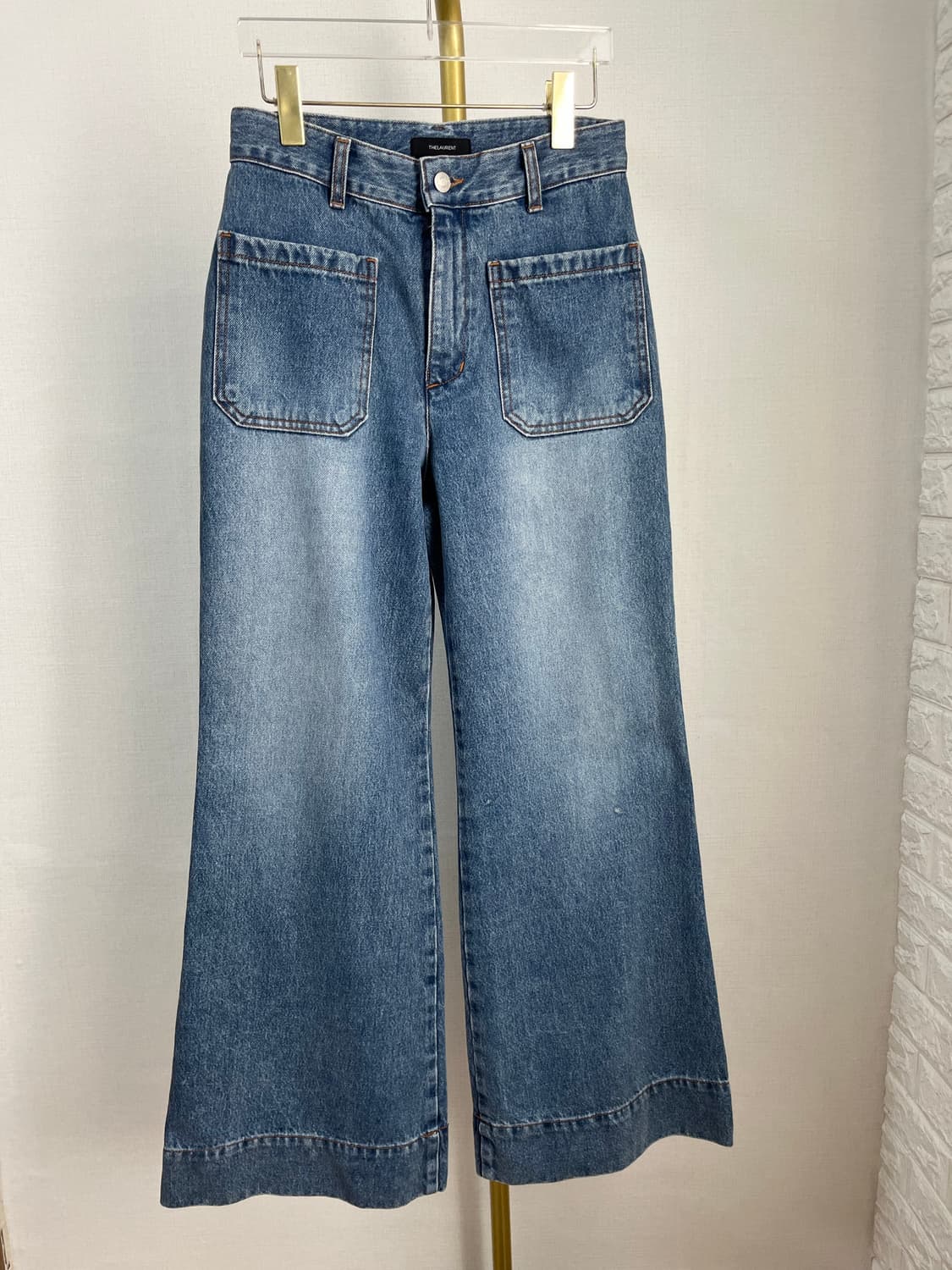 더로랑 미디엄블루와이드데님(M) 상품이미지6