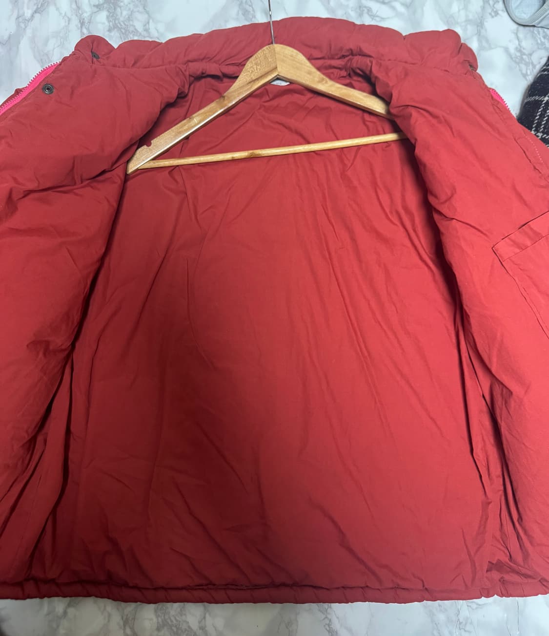 XL 나이키 화승 80s 올드스쿨 버건디 점퍼 자켓 상품이미지7