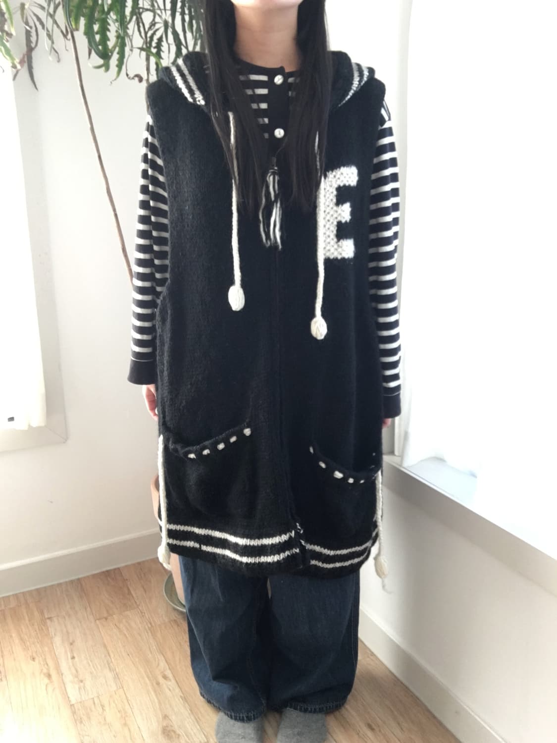 EL RODEO knit vest 엘로데오 니트베스트 상품이미지4