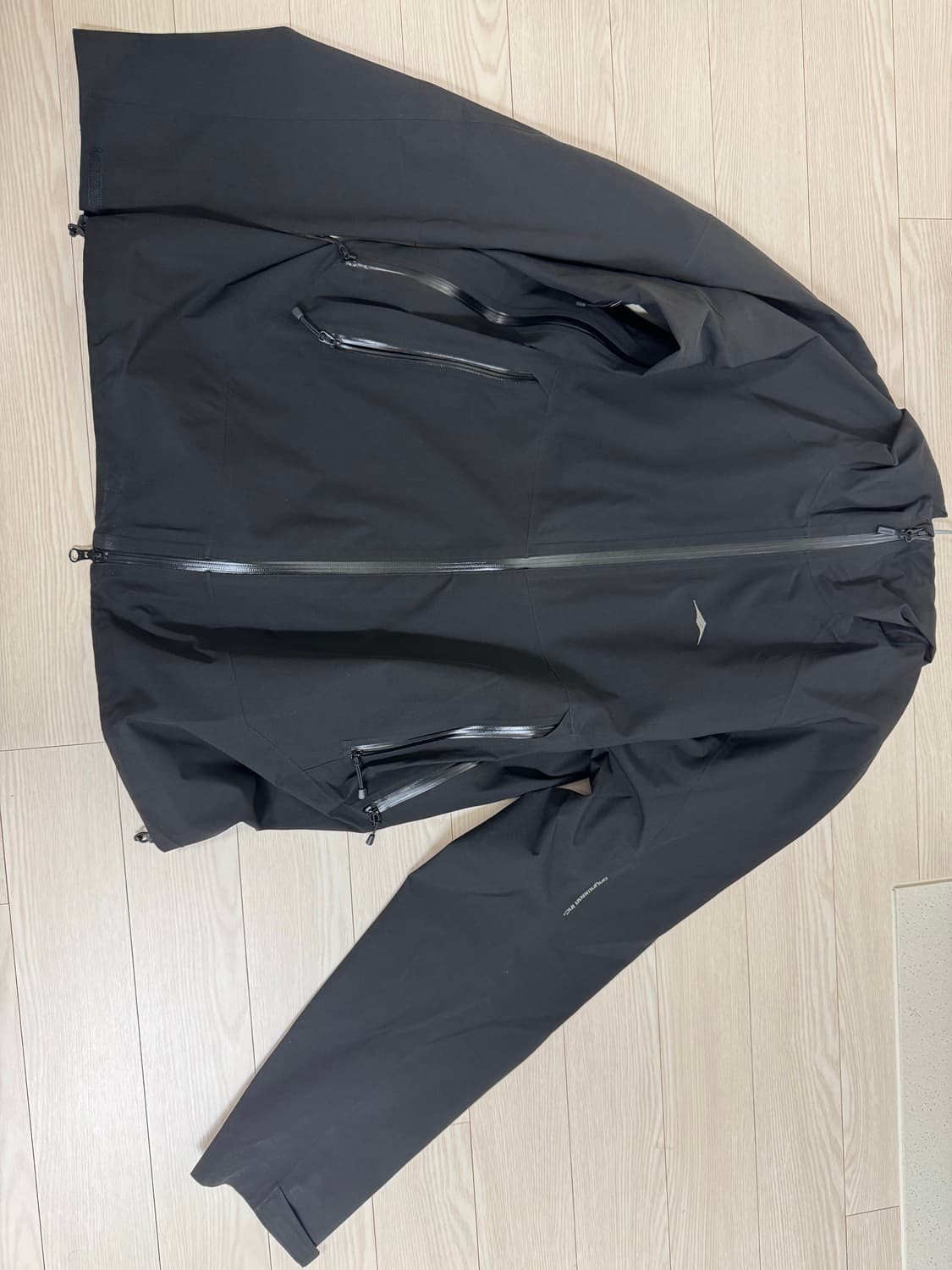고요웨어 2.5L 에센셜 쉘 자켓 블랙 XL 상품이미지3