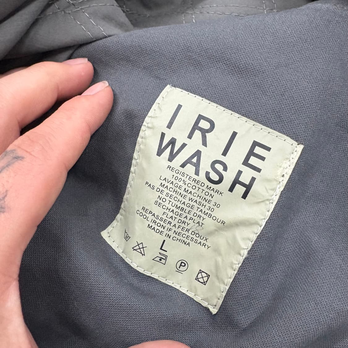 (100)이리에워시아카이브고글자켓 상품이미지4