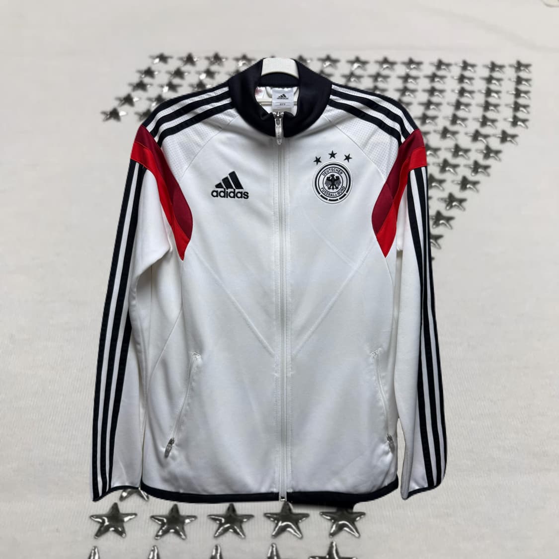 아디다스 독일 화이트 트랙탑 져지 상품이미지1