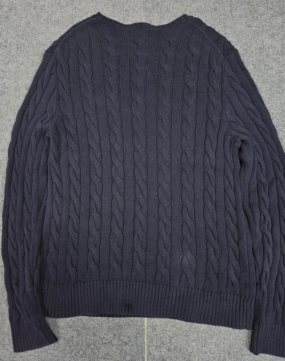 폴로 랄프로렌 신형 케이블 니트 스웨터 급처 상품이미지3