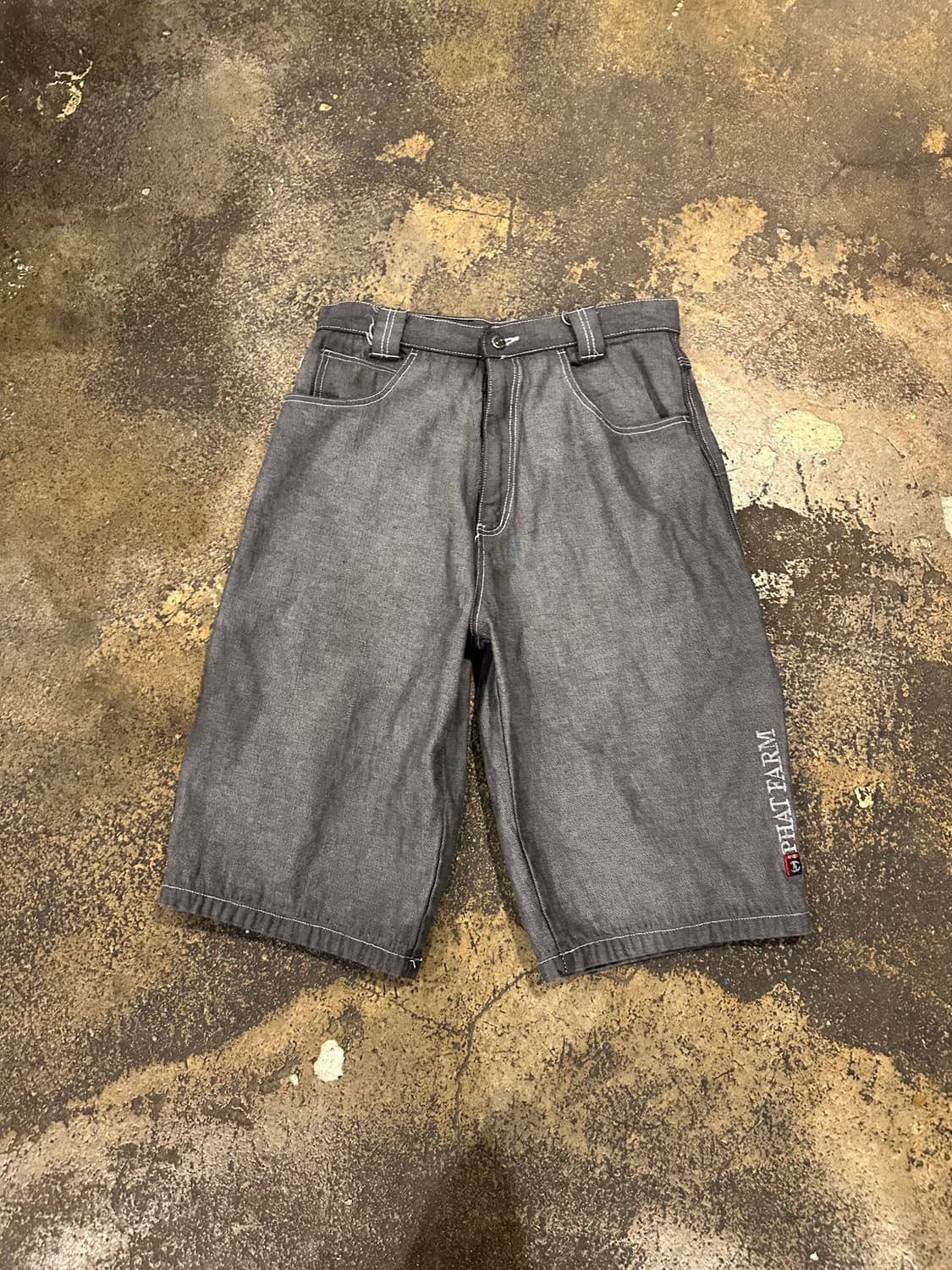 빈티지 펫팜 데님 반바지  상품이미지1