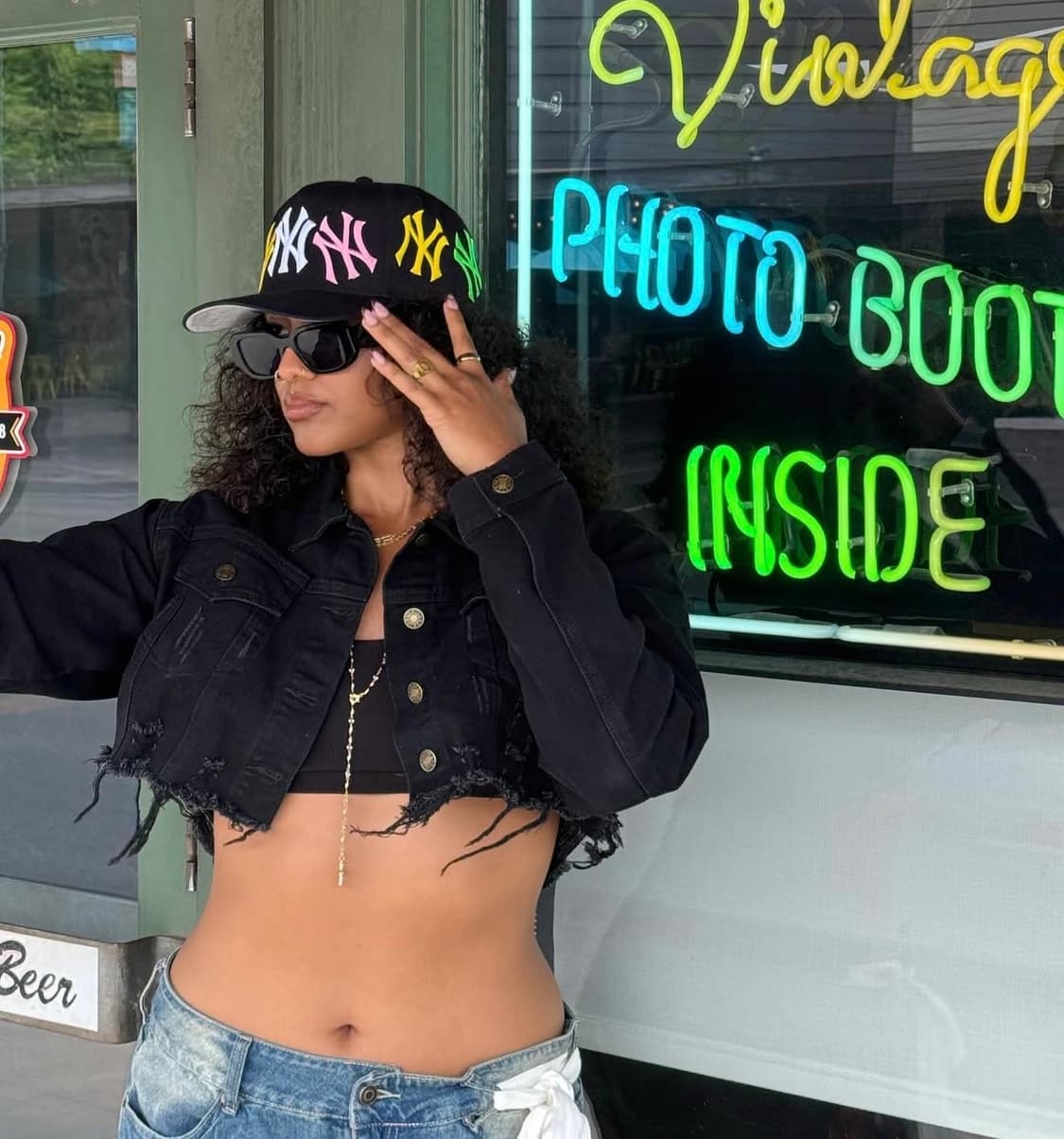 FELICITY WORLDWIDE 뉴욕 양키스 스냅백 모자 상품이미지4