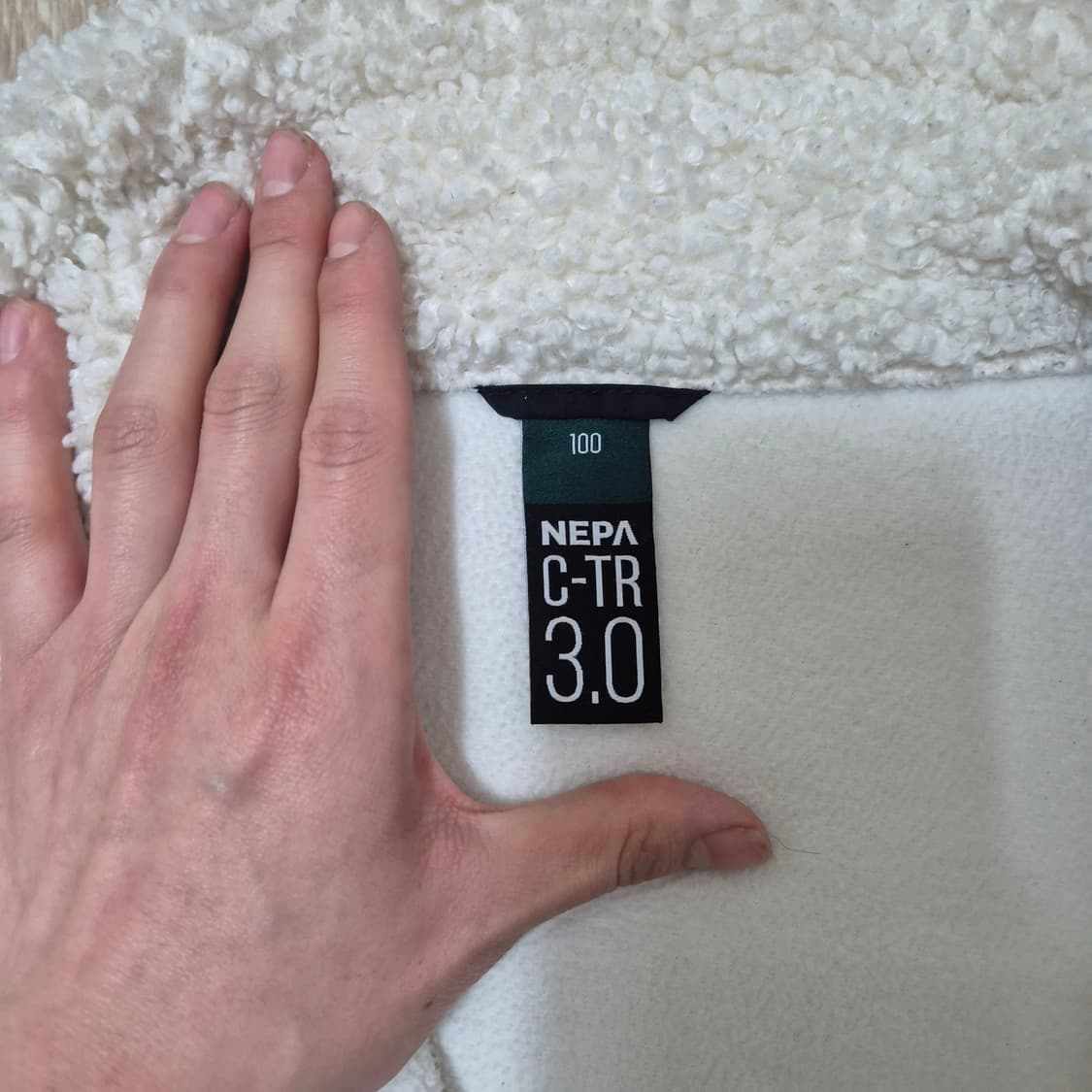 네파 C-TR 3.0 보아 뽀글이 플리스 후리스 자켓 L(100) 상품이미지5