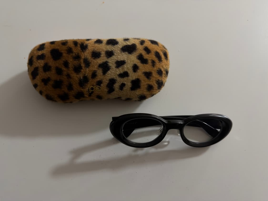 백산안경 burn 블랙 기리보이 안경 팝니다 상품이미지1