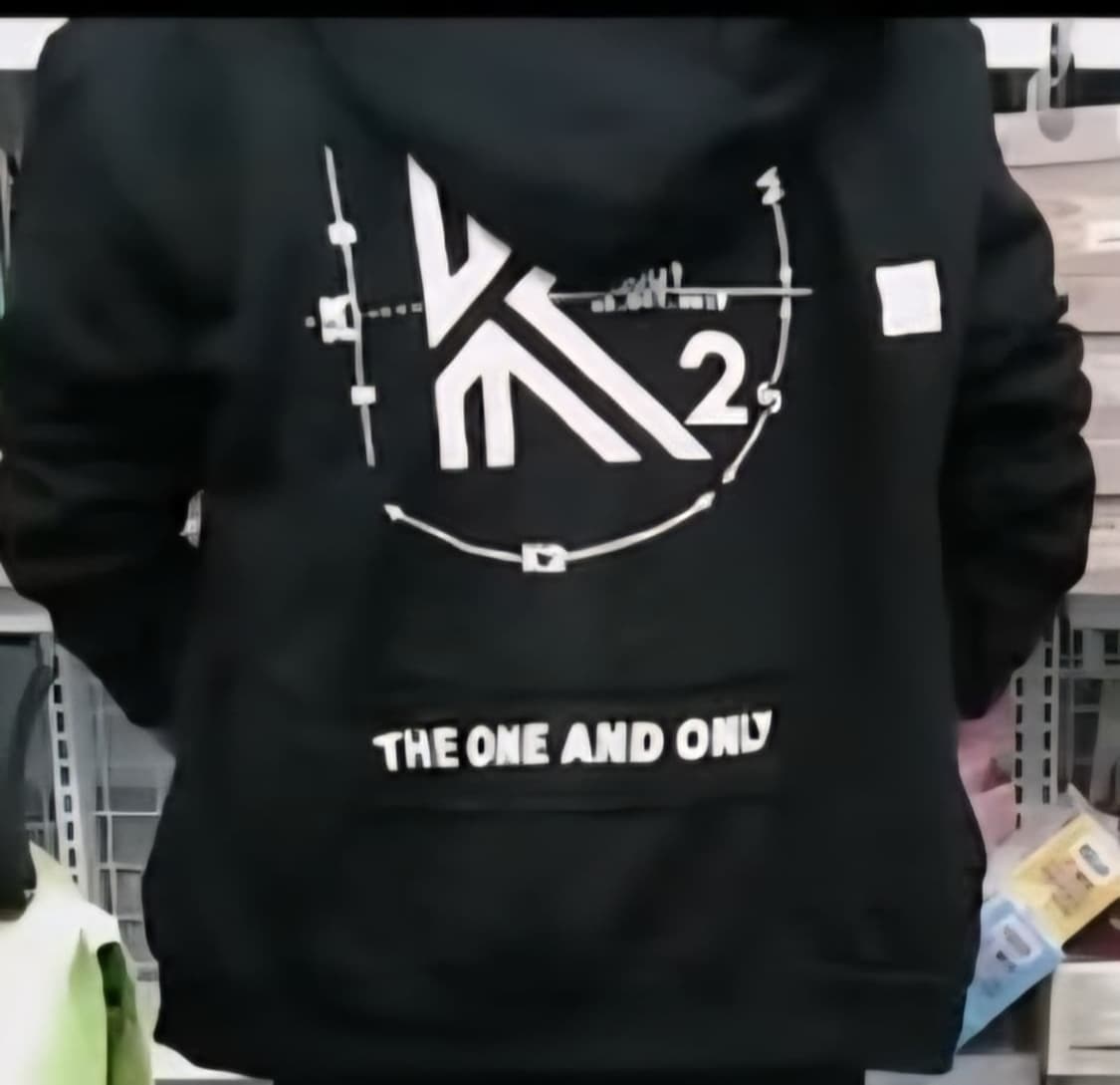 K2김성면블랙기모후드집업XL새상품 미개봉 상품이미지1