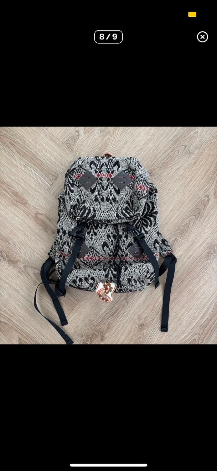 AHCAHCUM 무챠챠 자카드 백팩 상품이미지8