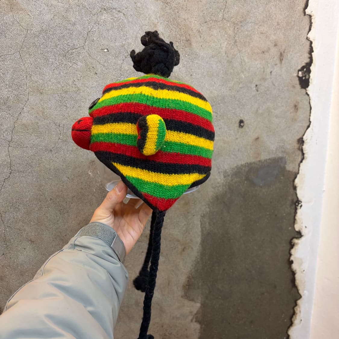 USA 빈티지 라스타삭스 귀마게 니트모자 니트 비니 상품이미지6