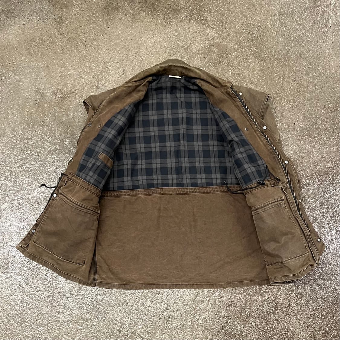 90s Carhartt 덕 케이프 코트 (110) 상품이미지5