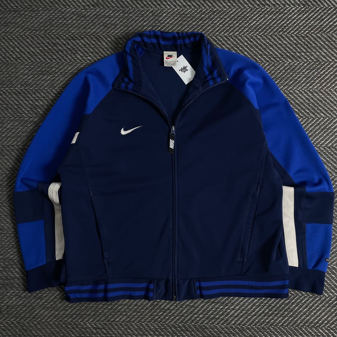 90s 나이키 올드스쿨 배색 박시핏 트랙탑 져지y 3317 상품이미지2