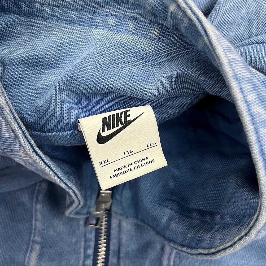 [정품/XXL] 나이키 NSW 워시드 데님 멀티 스우시 자켓 b14 상품이미지5