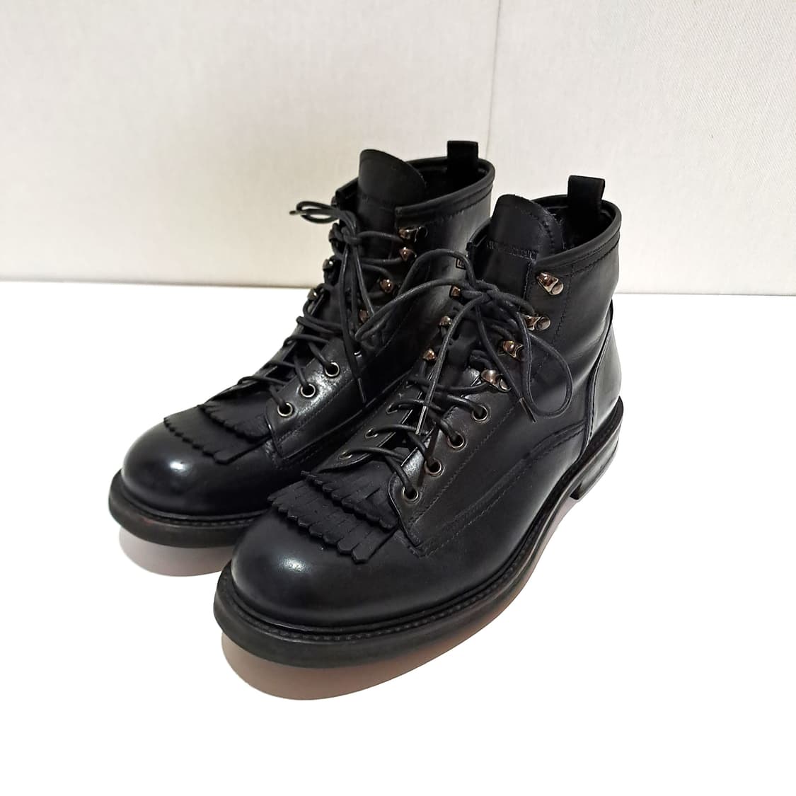 (택포) 엠포리오아르마니 가죽 부츠 8 1/2 B391 상품이미지1