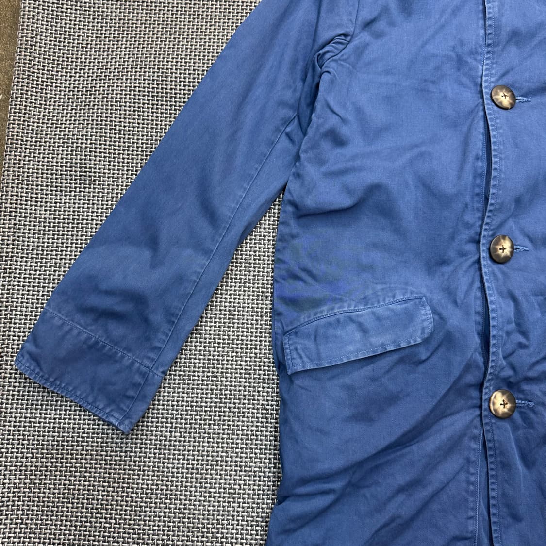 캐피탈 코튼 롱 자켓 블루 ( XS/OLD-8265 ) 상품이미지5