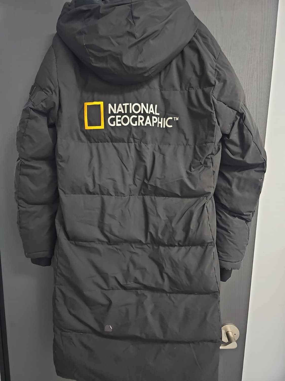 내셔널지오그래픽 정품 남성 오리털롱패딩 95사이즈 팝니다  상품이미지2