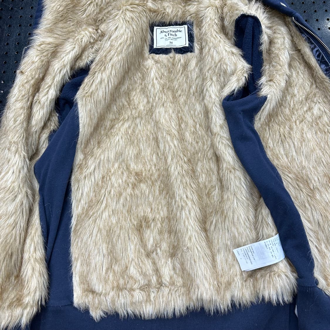 Abecrombie Sherpa Zip-Up Hoodie 상품이미지10