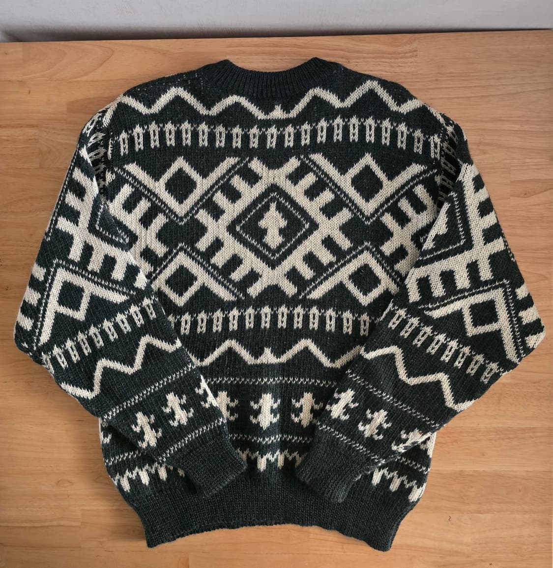 Jantzen 빈티지 울마크 에스닉 니트 상품이미지3