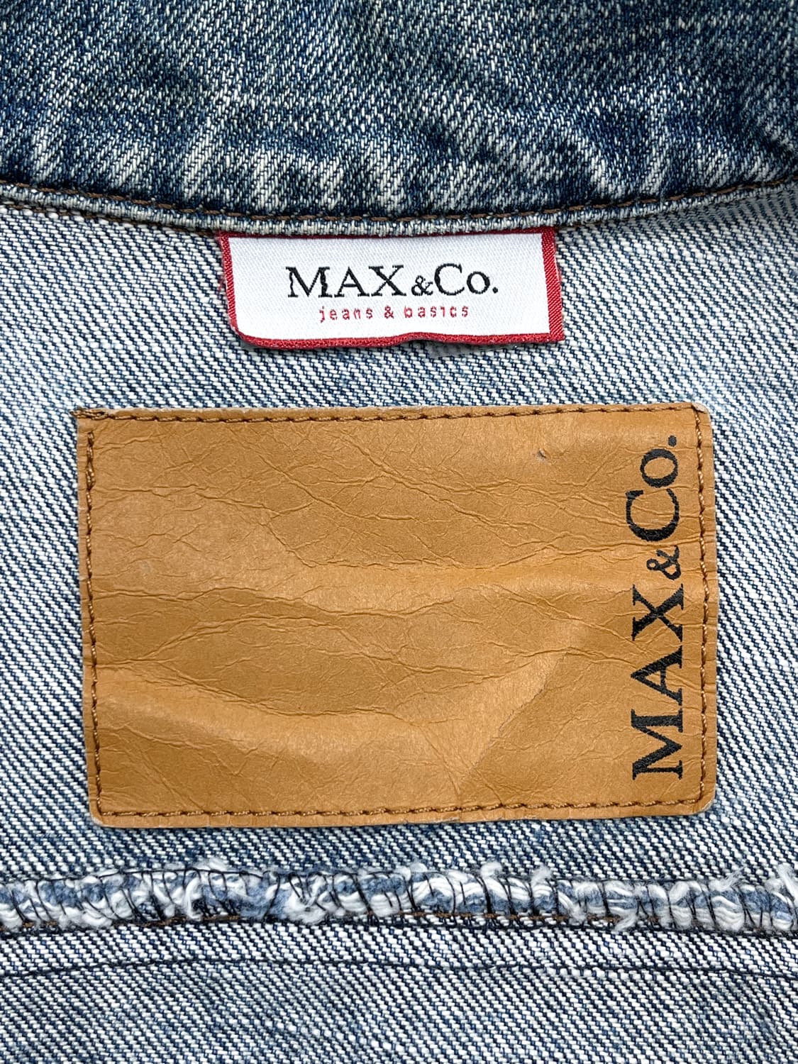 막스앤코 데님 트러커 자켓 상품이미지5