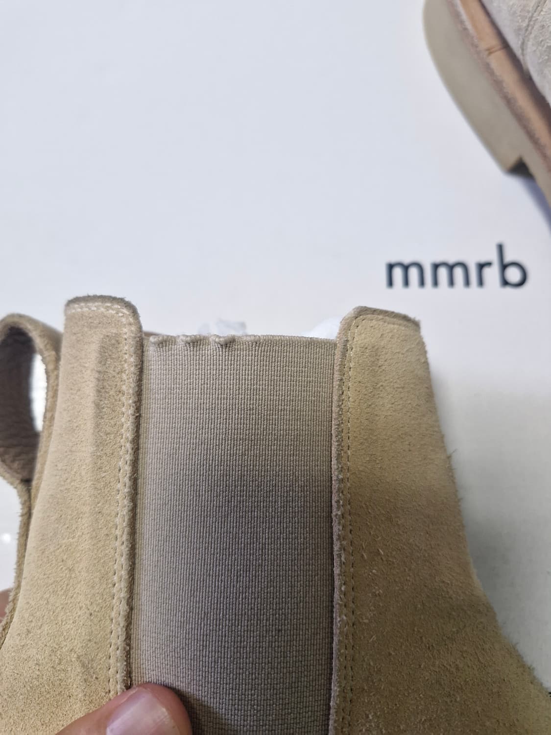 Mmrb 스웨이드부츠 250사이즈 상품이미지3