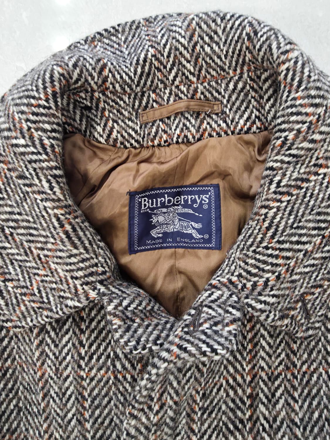 버버리 아이리쉬 트위드 코트 상품이미지6
