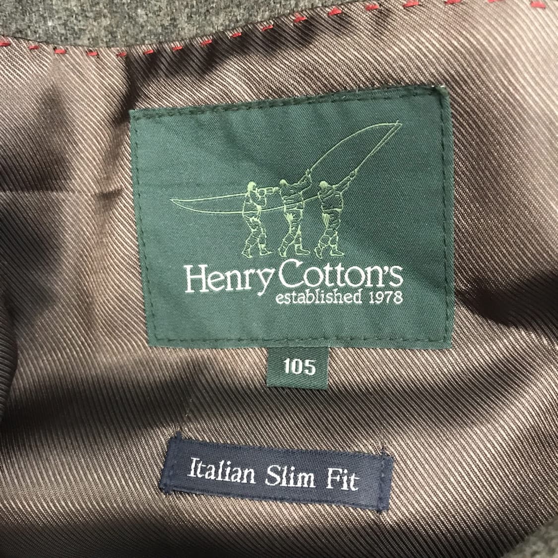 헨리코튼 이태리 모직자켓 [남성105] 상품이미지6