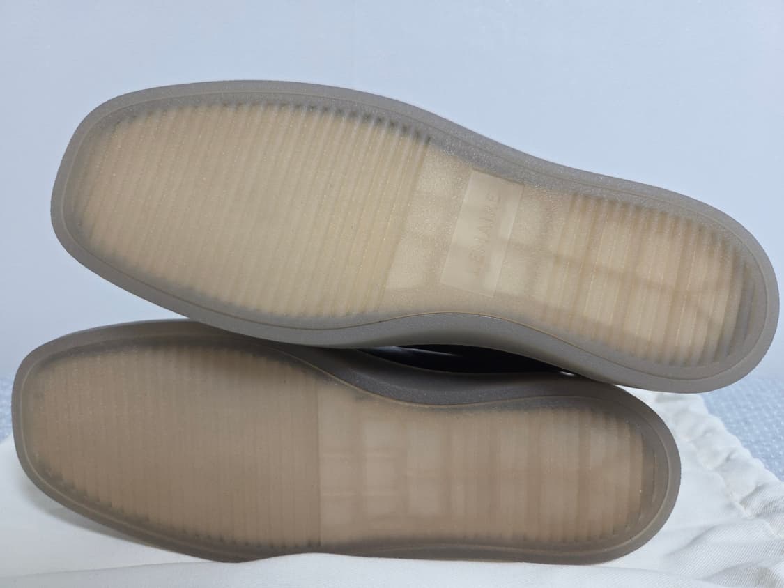 르메르 리놀륨 파이프 스니커즈 차이니즈 로퍼 블랙 41 사이즈 새상품 상품이미지2