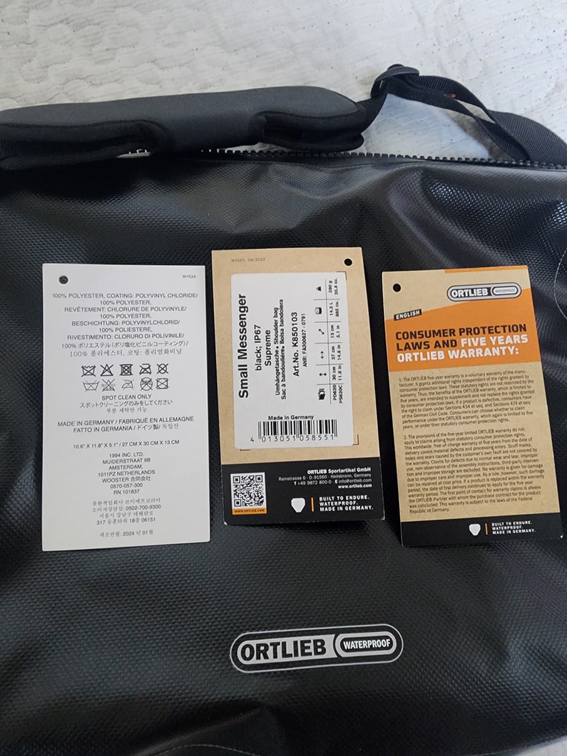 슈프림 오르트립 메신저백 상품이미지7